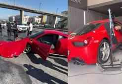 Hasarlı Ferrari'yi alan kişi belli oldu! Test sürüşü sırasında nerdeyse hurdaya dönmüştü