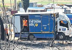 Yangınlarda yaralı hayvanlara müdahale