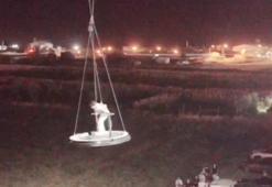 Rapçi Çakal'ın, havalı tüfekle vurulma anı kamerada