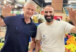 Beşiktaş Teknik Direktörü Ole Gunnar Solskjaer, çarşıya bayıldı!