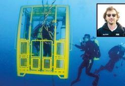 Asansörle çıkaracaklar! İş insanının cenazesi sonarla tespit edildi