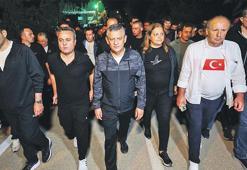Tarihi günde sembol yürüyüş