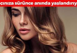 Saçınıza asla sürmeyin, anında 10 yaş yaşlandırıyor! Gençliğin sırrı meğer ondaymış...