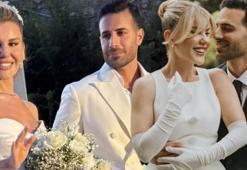 Esra Erol'un kız kardeşi Eda Erol pilot sevgilisi Ekrem Karaçayır ile evlendi