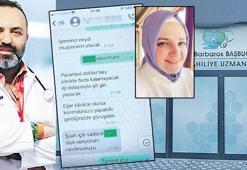 Telefon yazışmaları doktoru yalanladı