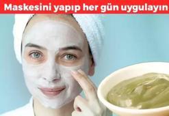 Maskesini yapıp düzenli olarak uygulayın! Kimyasal ürünlere para dökmeye son: Kırışıklıkları silgi gibi siliyor, cildi bir gecede gençleştiriyor