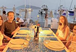 Okul öncesi babalarıyla Bodrum'a veda gecesi