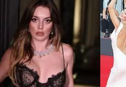 Melis Sezen Venedik'te kırmızı halıda