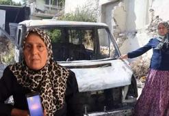 Eşini kanserden kaybeden kadının 'ekmek teknem' dediği minibüsü yandı: 4 çocuğumu geçindiriyordum