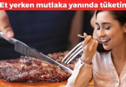 Et yerken mutlaka yanında tüketin! Demir emilimi için olmazsa olmazlardan