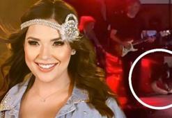 Tuğçe Kandemir sahneye çıkarken düştü, o anlar hayranlarının yüreğini ağzına getirdi!