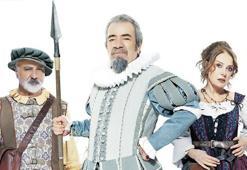 Üç usta Don Kişot müzikali için bir arada