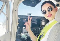 Pilotluk hayali tarlada bitti