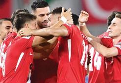 Gürcistan Türkiye maçında futbol şov ve gol resitali! Bizim Çocuklar müthiş başladı