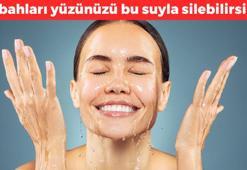 Yüzünüzü sabah bu suyla silin: Gözenekler küçülüyor, cilt ışıldıyor