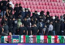 İtalya'dan İsrail'e soğuk duş: Maça damga vuran Filistin protestosu!