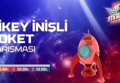 TEKNOFEST'te Dikey İnişli Roket Yarışması heyecanı