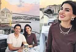 Mert Fırat ve İdil Fırat'tan Boğaz'da romantik 7. yıl kutlaması!