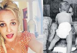 Britney'den fotoğraflı destek