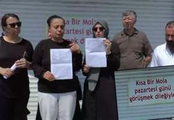 Kenti ayağa kaldıran olay! Dükkanın kapısına yazdığı kan dondurdu