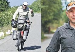 Ankara'dan Alaska'ya 13 yıl pedal çevirdi
