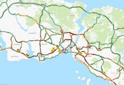 İstanbul'da akşam trafiği yoğunluğu yüzde 72'ye ulaştı
