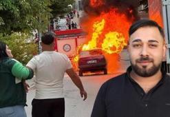 Eskişehir’de 4 yıllık emeği 30 dakikada kül oldu: İlk arabası gözlerinin önünde yandı