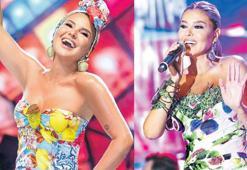 Limonlu Gülben! Kıyafetiyle festivale damgasını vurdu