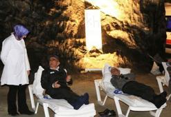 Sağlık için her şey yapılır, onlar ise yerin 150 metre altına iniyorlar! Hititlerden kalan kadim tedavi yöntemi