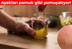 Yumuşak ve bakımlı ayaklar için etkili çözüm! Ev yapımı doğal tarif: Kuru ve çatlamış topuğa iyi geliyor