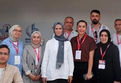 Sümeyye Erdoğan Bayraktar, TEKNOFEST'teki Engelliler Sarayı standını ziyaret etti