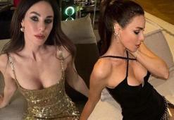 Defne Samyeli’den mavi bikinili poz! Genç kızlara taş çıkardı