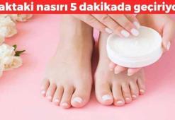 Ayaktaki nasırın kökünü kurutuyor! Egzama ve mantarı iyileştiriyor, cildi neme boğup ayakları bebek gibi yapıyor