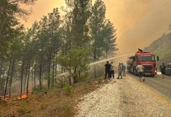 Köyceğiz’de orman yangınında 108 ev tahliye edildi! İki kentte yangınlar sürüyor