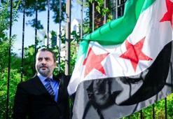 Suriye bayrağı ABD'de göndere çekildi!