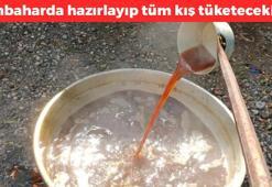 Köy halkının geleneksel mesaisi başladı! Bu dönemde yapmayan yok: Hırıltılı öksürük, balgam ve boğaz ağrısını şıp diye kesiyor, dağ toprağıyla pişiriliyor