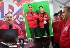 Bakan Kacır, TEKNOFEST'in dördüncü gününde Demirören Medya standını ziyaret etti