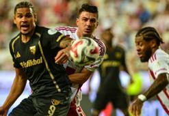 Antalyaspor-Kayserispor maçında 2 gol var kazanan yok
