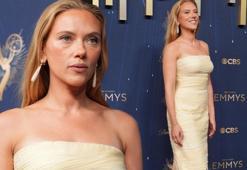 Scarlett Johansson 2025 Emmy Ödülleri kırmızı halısında büyüledi!