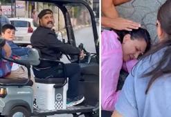 Kadıköy'de 3 tekerli maganda dehşeti! Saldırdığı kadın bayıldı