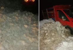 Kış erken geldi! Yağmur, sel, kar derken şimdi de çığ