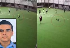 Halı sahada futbol oynayan polis memuru kalp krizi geçirip hayatını kaybetti
