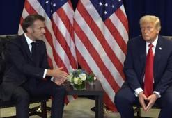 Trump ve Macron görüşmesinde Filistin anlaşmazlığı