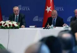 Cumhurbaşkanı Erdoğan, ABD'li düşünce kuruluşu temsilcileriyle bir araya geldi