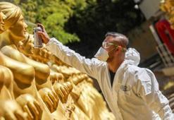 Altın Portakal'ın simgesi sokaklarda! 62 farklı yere yerleştirildi