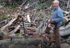 Rize'de kestiği ağacın altında kalan kişi hayatını kaybetti