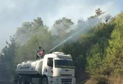 Manavgat'ta orman yangını! Havadan karadan müdahale