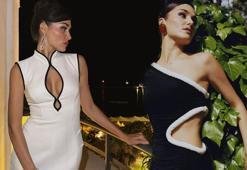 Moda Haftası'na katılan Hande Erçel'den Milano kombini!