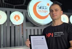 NASA'nın açığını tespit etti! Üniversitesi öğrencisi takdir mektubuyla ödüllendirildi