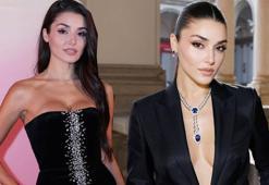Milano'da Hande Erçel rüzgarı! Pozlarıyla kasıp kavurdu